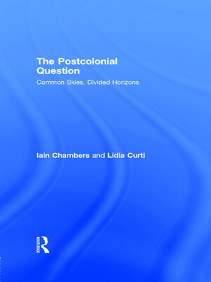 cover image of The Postcolonial Question